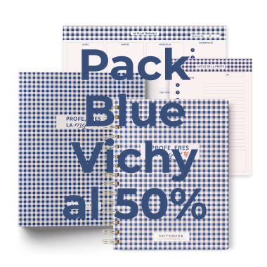 PACK BLUE VICHY