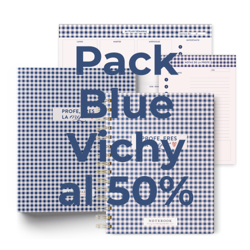 PACK BLUE VICHY