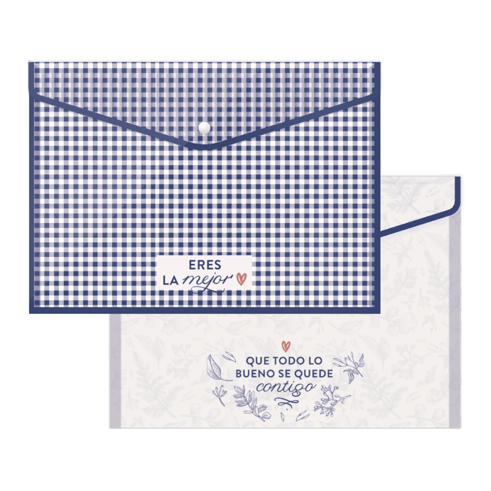PACK DE CARPETAS DE BOTÓN - EDICIÓN AZUL
