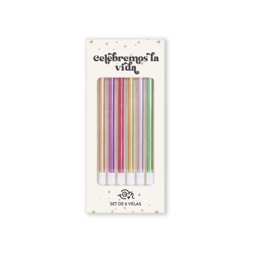 velas colores 1600