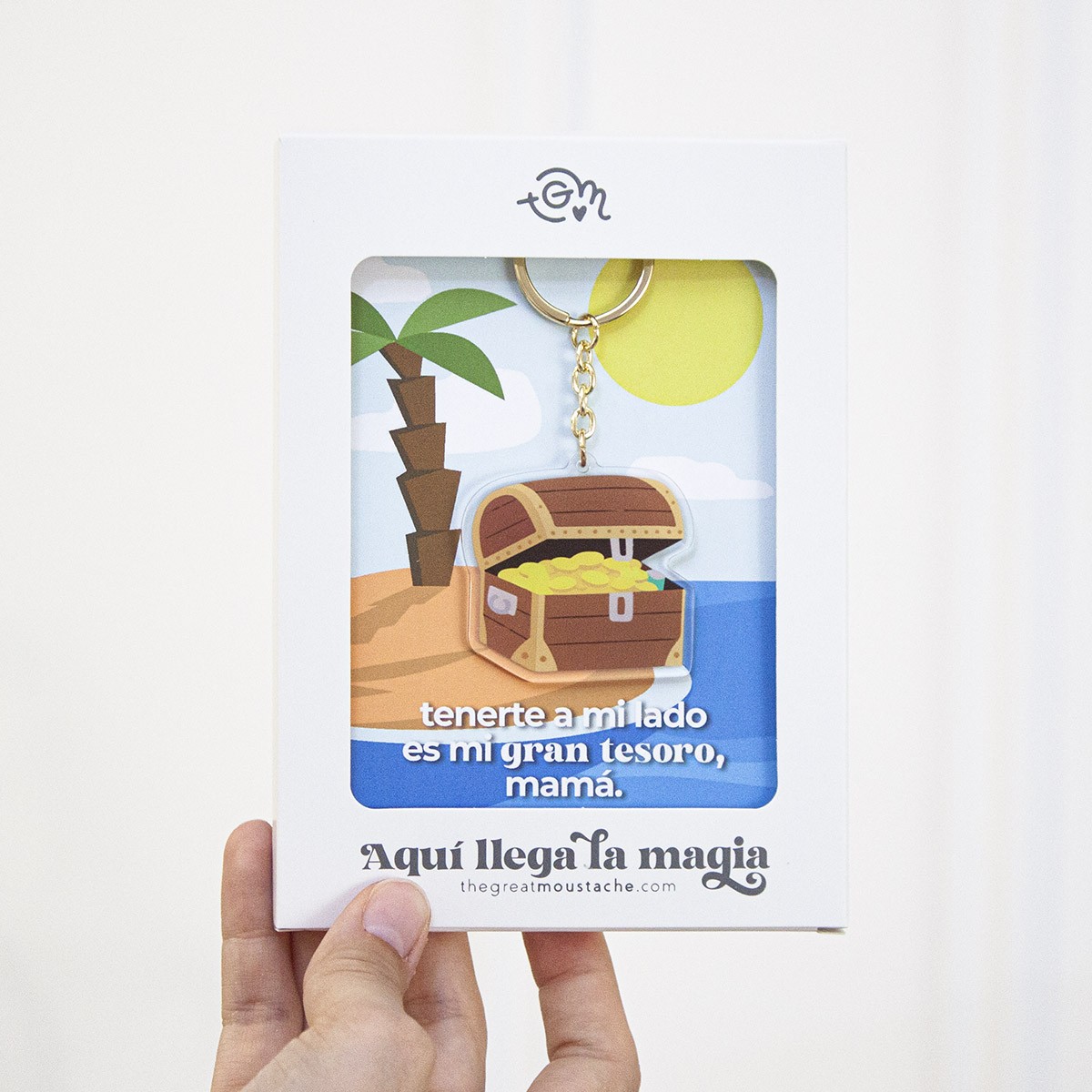 LLAVERO METACRILATO "ERES MI GRAN TESORO, MAMÁ" LLAVERO METACRILATO "ERES MI GRAN TESORO, MAMÁ"