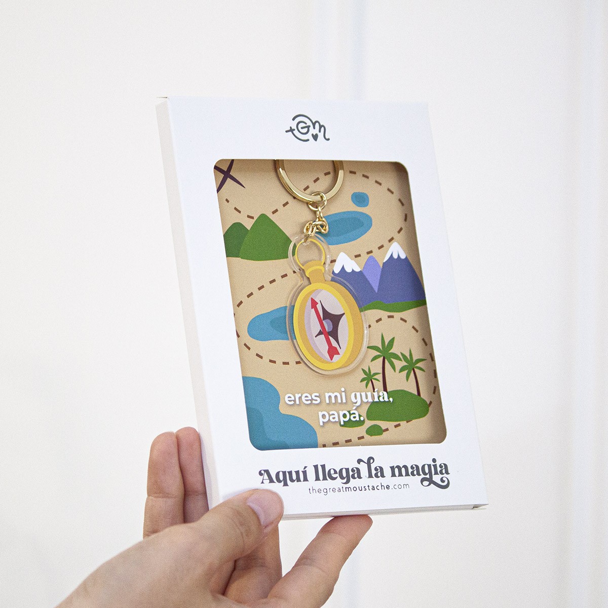 LLAVERO "ERES MI GUÍA, PAPÁ" LLAVERO "ERES MI GUÍA, PAPÁ"