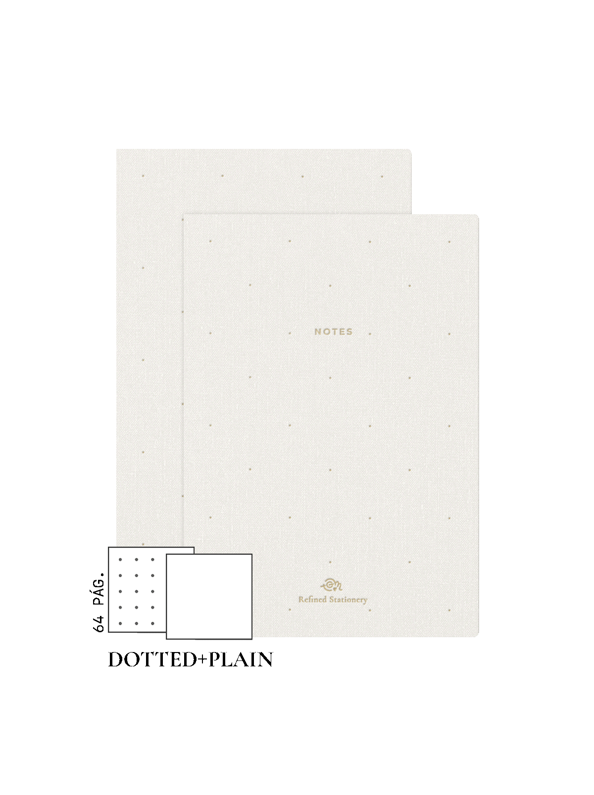 Pack 2 Libretas A5 - White Lotus