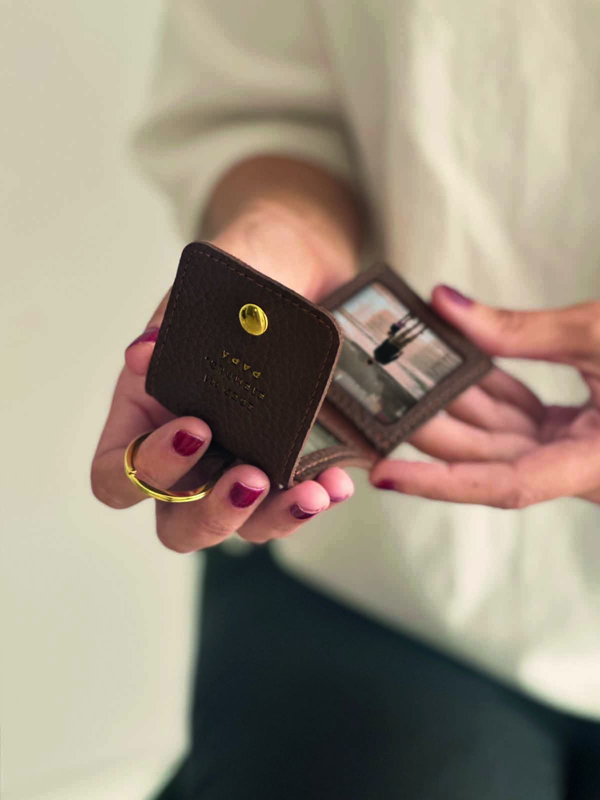 llavero portafolios eres mi ejemplo, papa 4