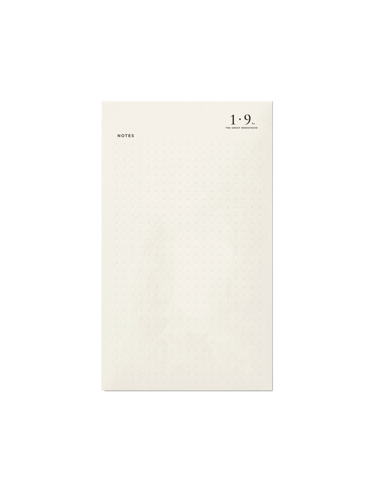 tarjetas planificar The Great Moustache punteadas Notes