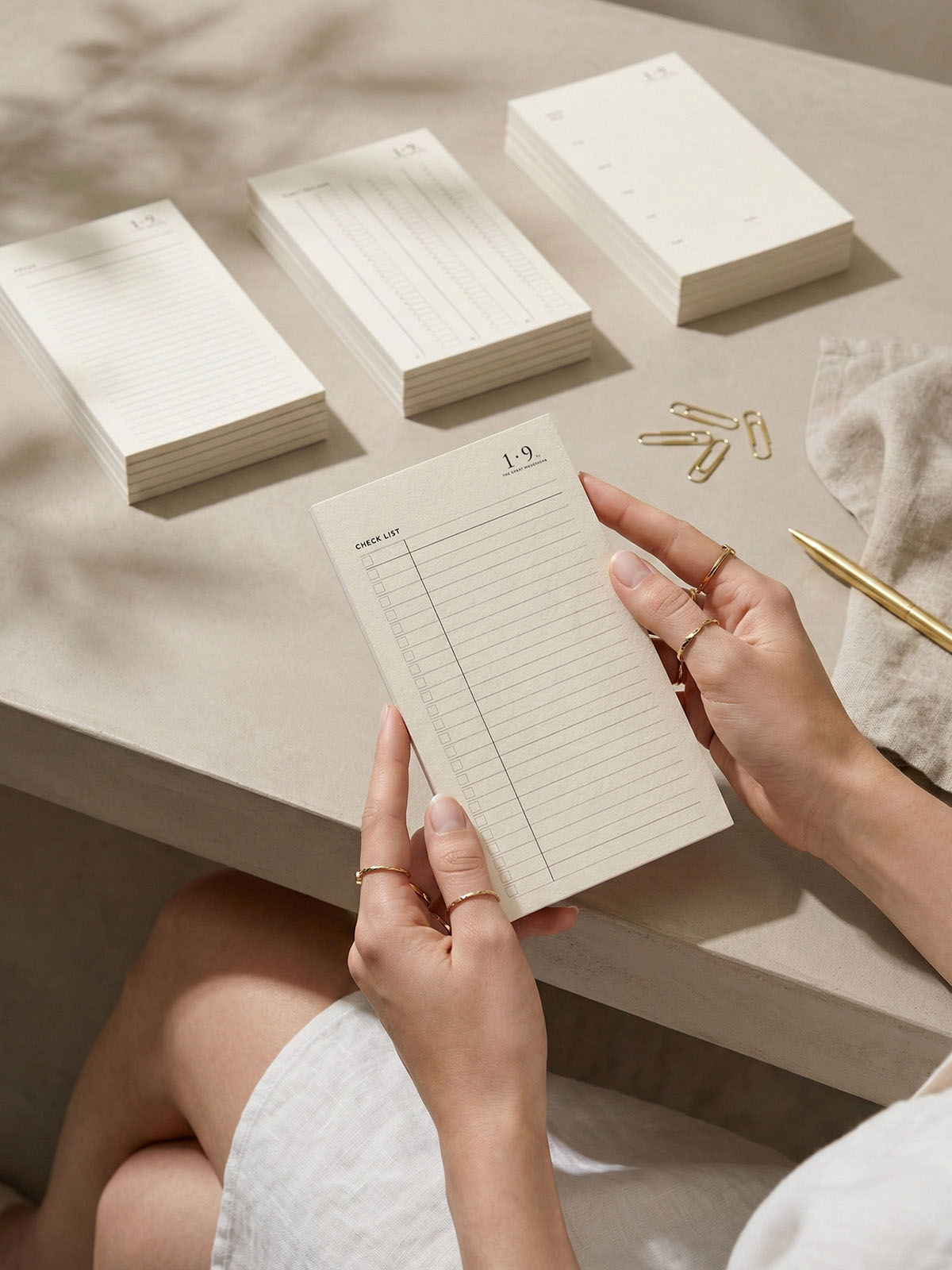 Tarjetas para planificar 1·9 The Great Moustache Check List