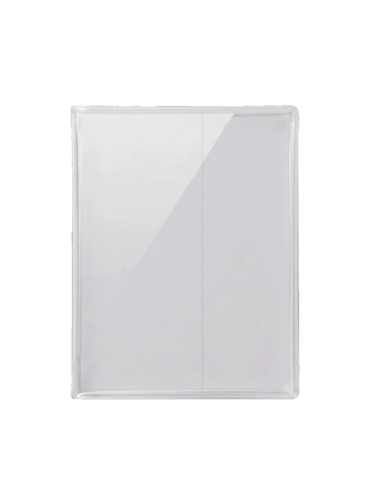 funda transparente acrílica para cuadernos y planificadores 1·9