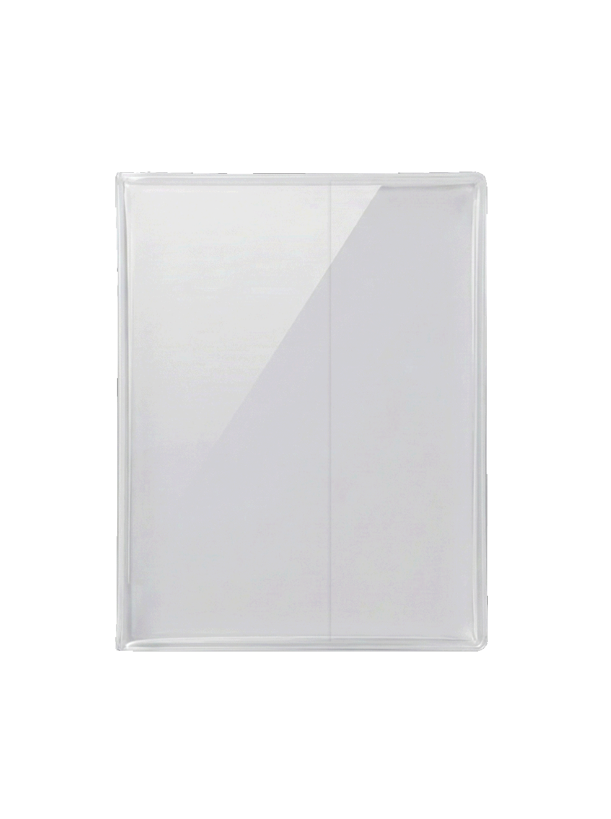 funda transparente acrílica para cuadernos y planificadores 1·9