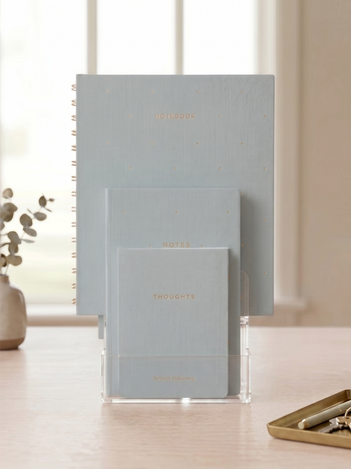 Cuaderno entelado A5 Misty Blue - Imagen 4
