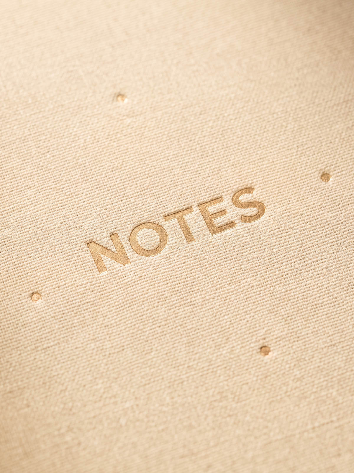 detalle libreta entelada a6 The Great Moustache