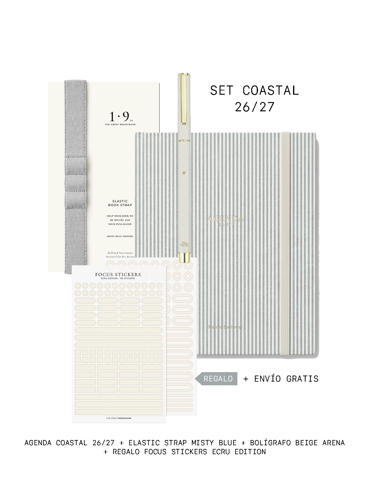 BUNDLE Coastal - Agenda y accesorios